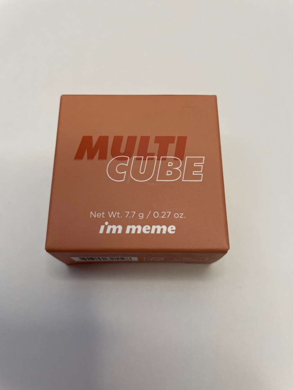 NIB I'm Meme Multi Cube Cosmetic Palette.  #03 Baked Ginger.